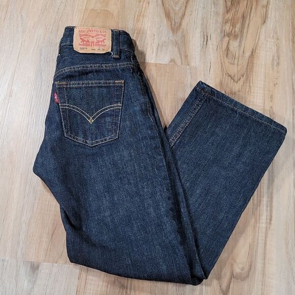 🔹️NWOT Levi's 505 Regular Blue Jeans Youth Size 10